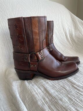 FRYE 150th Anniversary Harness Americana western boot … very RARE AND UNIQUE